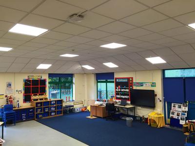 LED Lighting as Springwood Primary School